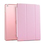 Apple iPad Air 2 - Smart Book Case Retro Leather Hoes voor bescherming voor- en achterkant - Kleur Roze