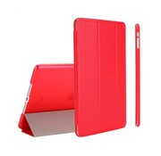 GSMWise Apple iPad Air 2 (iPad 6) - Zachte Zijden Design Tablet Cover - Rood