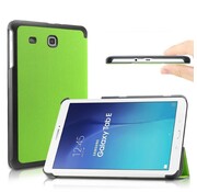 GSMWise Samsung Galaxy Tab E 9.6 - PU lederen Smart Case - Groen