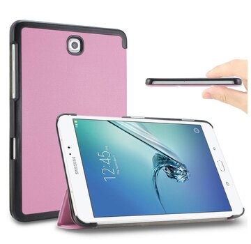 GSMWise Samsung Galaxy Tab S2 9.7 - PU lederen Smart Case - Roze