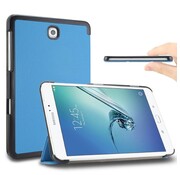 GSMWise Samsung Galaxy Tab S2 8.0 - PU lederen Smart Case - Aqua Blauw