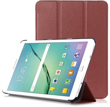 GSMWise Samsung Galaxy Tab S2 8.0 - PU lederen Smart Case - Bruin