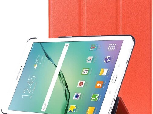 GSMWise Samsung Galaxy Tab S2 8.0 - PU lederen Smart Case - Oranje