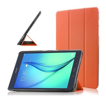 GSMWise Samsung Galaxy Tab A 9.7 - PU lederen Smart Case - Oranje