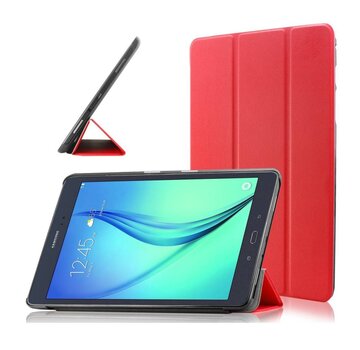 GSMWise Samsung Galaxy Tab A 9.7 - PU lederen Smart Case - Rood