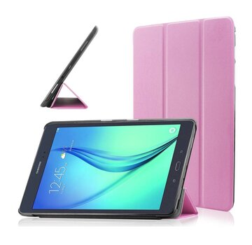 GSMWise Samsung Galaxy Tab A 9.7 - PU lederen Smart Case - Roze