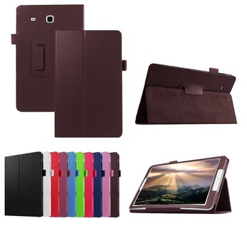 GSMWise Samsung Galaxy Tab E 9.6 - Book Case Hoes - Bruin