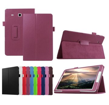GSMWise Samsung Galaxy Tab E 9.6 - Book Case Hoes - Paars