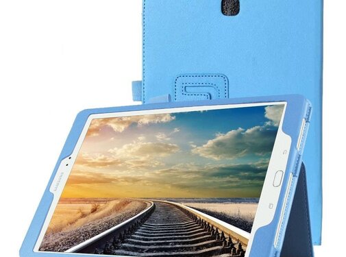 GSMWise Samsung Galaxy Tab A 9.7 - Book Case Hoes - Aqua Blauw