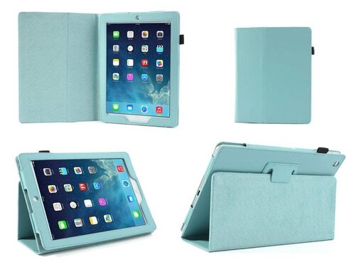 GSMWise Apple iPad Mini 4 - Book Case Hoes - Aqua Blauw