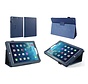 Apple iPad Air 2 (iPad 6) - Leather Book Cover Flip Hoes voor bescherming voor- en achterkant - Kleur Blauw