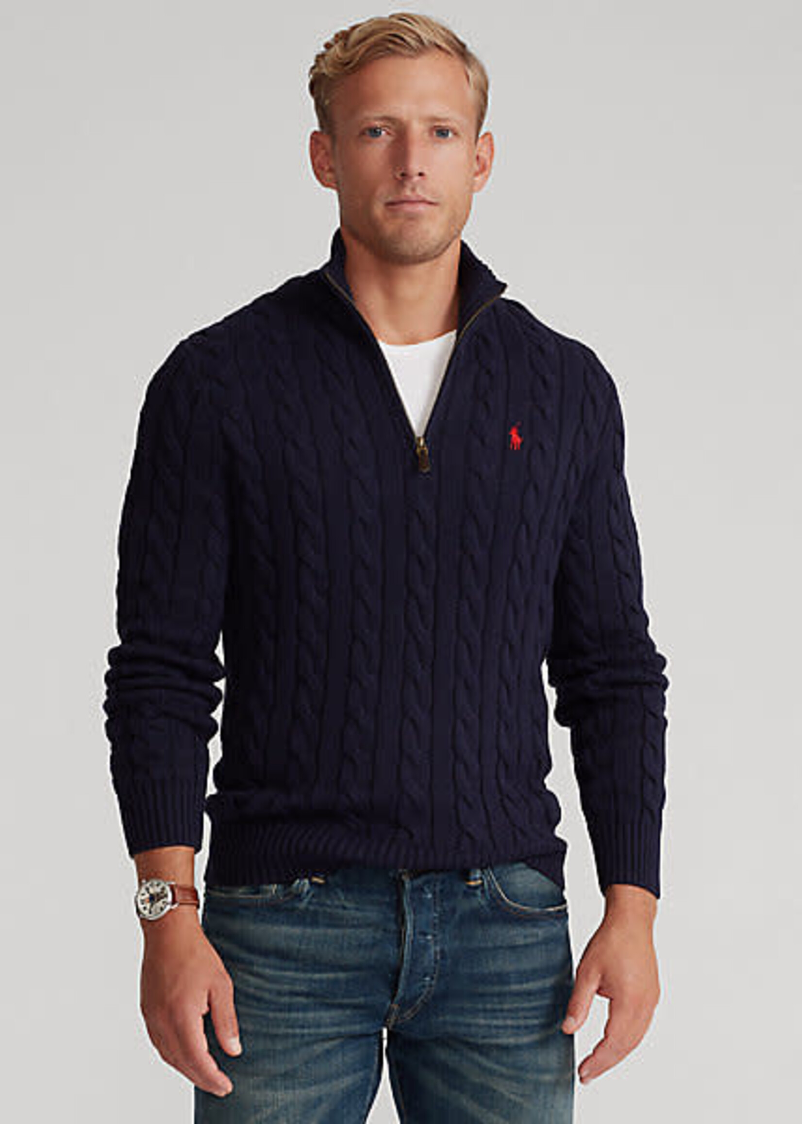 Polo Ralph Lauren Cable Knit Cotton Jumper