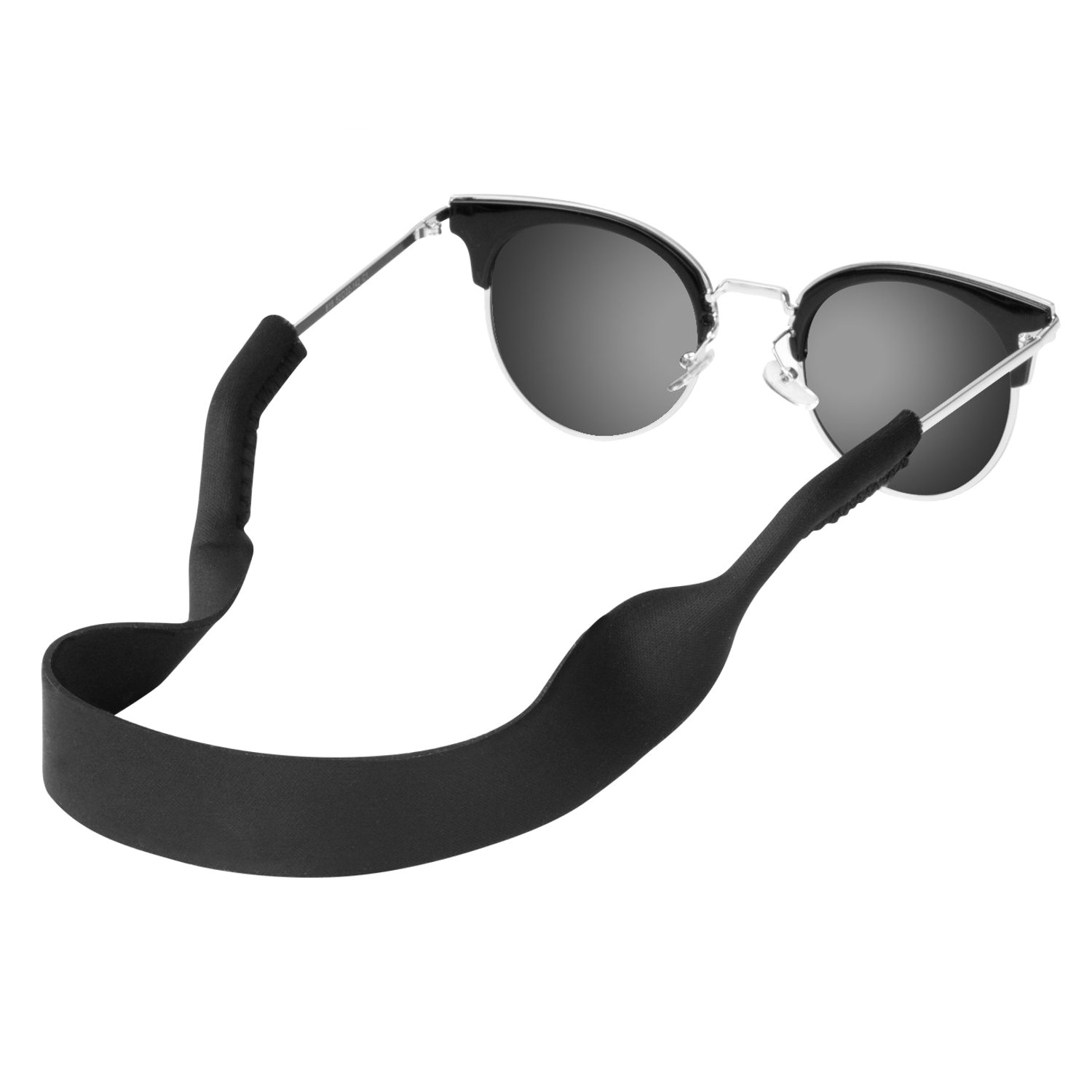 Fako Bijoux® - Brillenkoord - Neopreen - Zwart - Fako Bijoux