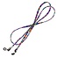 Fako Bijoux® - Brillenkoord - Inka - 70cm - Paars