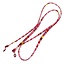 Fako Bijoux® - Brillenkoord - Inka - 70cm - Roze