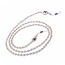 Fako Bijoux® - Brillenkoord - Parels - 5mm - 75cm - Parelmoer