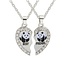 Fako Bijoux® - Vriendschapsketting - Best Friends - Panda