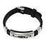 Fako Bijoux® - Armband - RVS Siliconen - Schorpioen