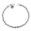 Fako Bijoux® - Armband - Verzilverd - Twist