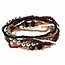 Fako Bijoux® - Armband - Beachbumb - Bruin