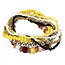 Fako Bijoux® - Armband - Beachbumb - Geel