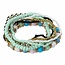 Fako Bijoux® - Armband - Beachbumb - Groen