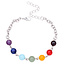Fako Bijoux® - Armband - Chakra Reiki - Multicolour