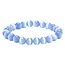 Fako Bijoux® - Armband - Kattenoog - Lichtblauw