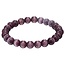 Fako Bijoux® - Armband - Cat's Eye - Kattenoog - Paars