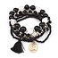 Fako Bijoux® - Armband - Summer - Zwart