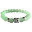 Fako Bijoux® - Buddha Armband - Deluxe - Lichtgroen