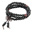 Fako Bijoux® - Buddha Armband - Sandelhout - 6mm - Zwart