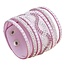 Fako Bijoux® - Armband - Breed - Twist - Lila
