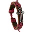 Fako Bijoux® - Armband - Leder - Kruis Open - Rood