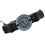 Fako Bijoux® - Armband - Leder - Yin Yang - Zwart
