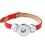 Fako Bijoux® - Armband Voor Click Buttons - Basic - Rood
