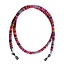 Fako Bijoux® - Brillenkoord - Bohemian - 6mm - 70cm - Roze