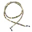 Fako Bijoux® - Brillenkoord - Bohemian - 6mm - 70cm - Beige