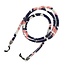 Fako Bijoux® - Brillenkoord - Camouflage - 6mm - 75cm - Roze