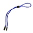Fako Bijoux® - Brillenkoord - Nylon Tube - Sports - Blauw