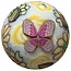Fako Bijoux® - Click Button - Fimoklei - Vlinder Geel