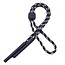 Fako Bijoux® - Universeel Verstelbaar Brillenkoord - Brilband - Nylon & Rubber - Zwart/Wit