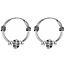 Fako Bijoux® - Bali Oorringen - Malindi - 15mm - Zilverkleurig