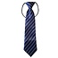 Fako Fashion® - Kinderstropdas - Print - Elastiek - Navy Blauw Wit Gestreept