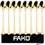 Fako Bijoux® - 8 Lange Lepels - Latte Macchiato - Longdrink - Cocktail - Dessert - IJs - Koffie - Goud - 8 Stuks - Bewaarzakje