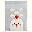 Fako Bijoux® - 100x Uitdeelzakjes - Cellofaan Plastic Traktatie Kado Zakjes - Snoepzakjes - Kip - 10x10cm