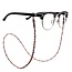 Fako Bijoux® - Brillenkoord - Gevlochten - 4.5mm - 70cm - Retro