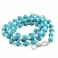 Fako Bijoux® - Brillenkoord - Natuursteen - Turquoise - 6.5mm - 70cm