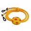 Fako Bijoux® - Brillenkoord - Kids - Nylon - Voetbal - Geel