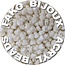 Fako Bijoux® - Acryl Kralen - Hartjes Duo - 8mm - Sieraden Maken - 200 Stuks - Wit